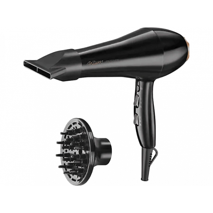 ARZUM AR5070 Protouch Profesyonel Saç Kurutma Makinesi Siyah