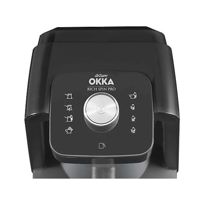 ARZUM OK0020 OKKA Rich Spin Pro Türk Kahve Makinesi Krom