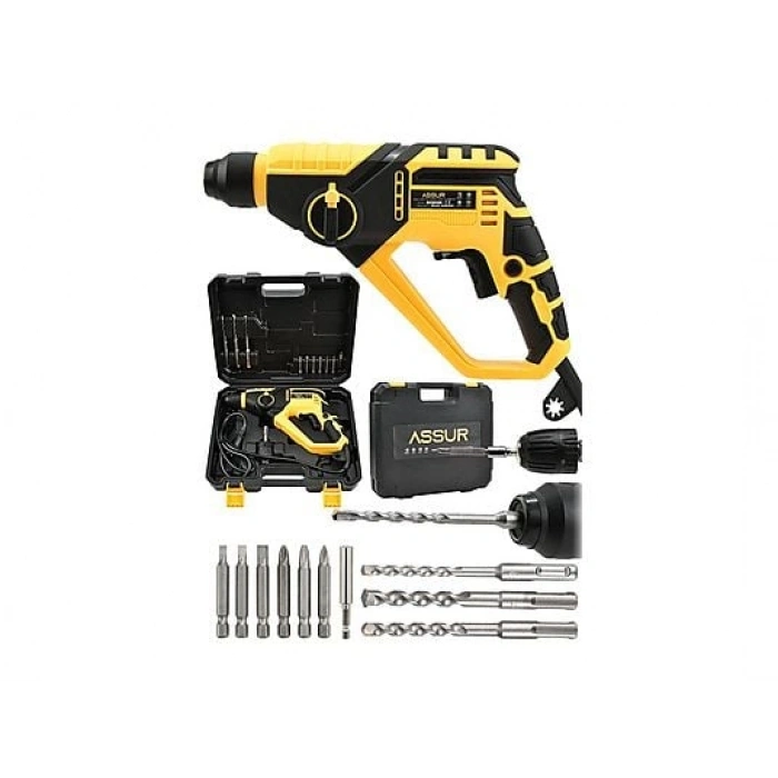 ASSUR 250 W 2 Kademeli Bakır Sargılı Darbeli Kırıcı Delici