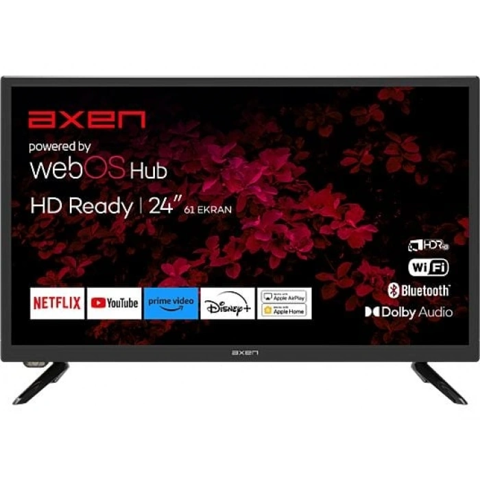 AXEN AX24LEDI262C-S 24 inç 60 Ekran Uydu Alıcılı Smart webOS TV