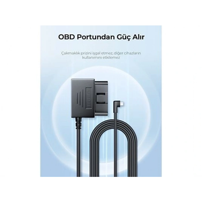 AZDOME Obd Hardwire Kit Type-C Giriş 7/24 Park Modu Destekli Güç Adaptörü