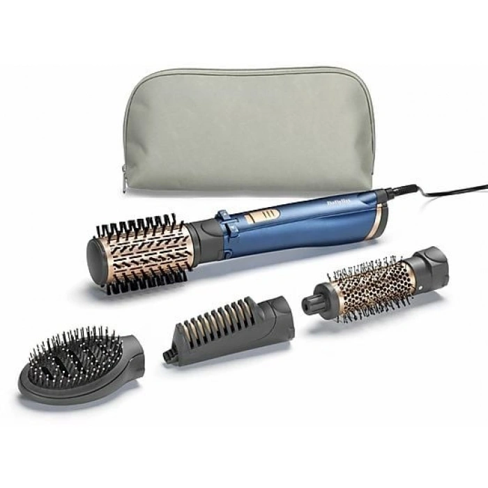 BABYLISS AS965E StylePro 1000W Döner Başlıklı Hava Üflemeli Saç Şekillendirici Seti Mavi