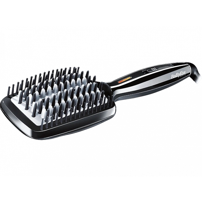 BABYLISS HSB101E Smoothing Brush Isıtmalı Saç Düzleştirici Saç Fırçası Siyah