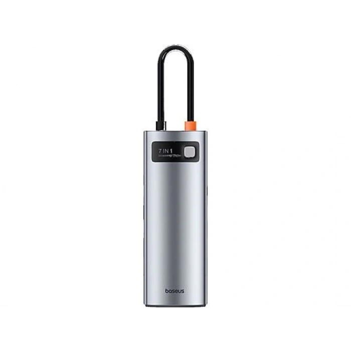 BASEUS Star Joy 7 in 1 Multifonksiyonel Hub Adaptör Uzay Grisi