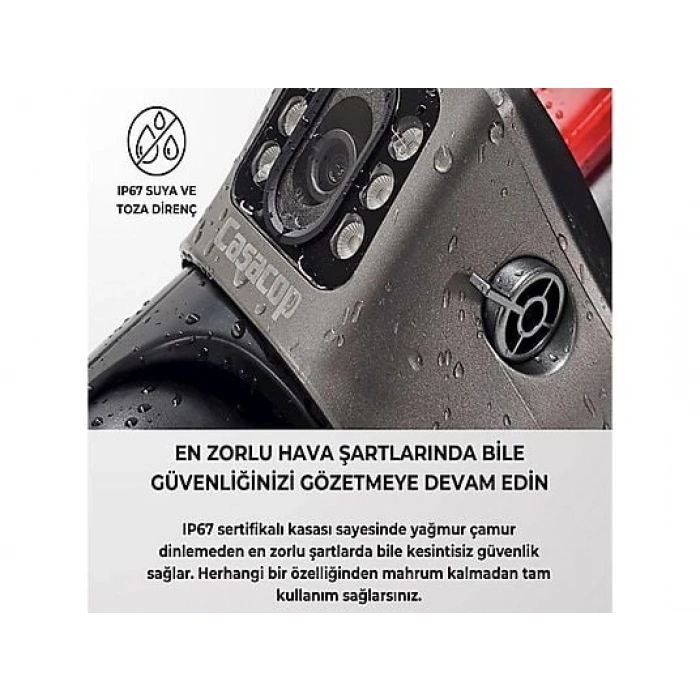BESTCAM Model-Q7 2 Kameralı Sim Kartlı Solar Panel Sesli Gece Renkli 360 Derece Güvenlik Kamerası Gri