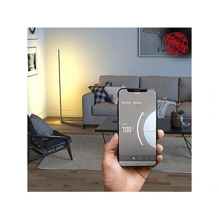 BILICRA Locate Akıllı Dekoratif Salon Tipi Lambader