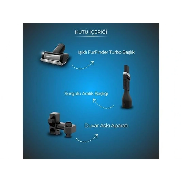 BISSELL FurGuard Pro 2si 1 Arada Kablosuz Dikey Süpürge