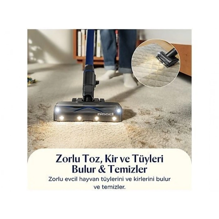 BISSELL FurGuard Pro 2si 1 Arada Kablosuz Dikey Süpürge