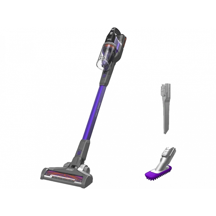 BLACK & DECKER BHFEV182CP 18V Kablosuz Dikey Süpürge Pet Başlıklı Mor