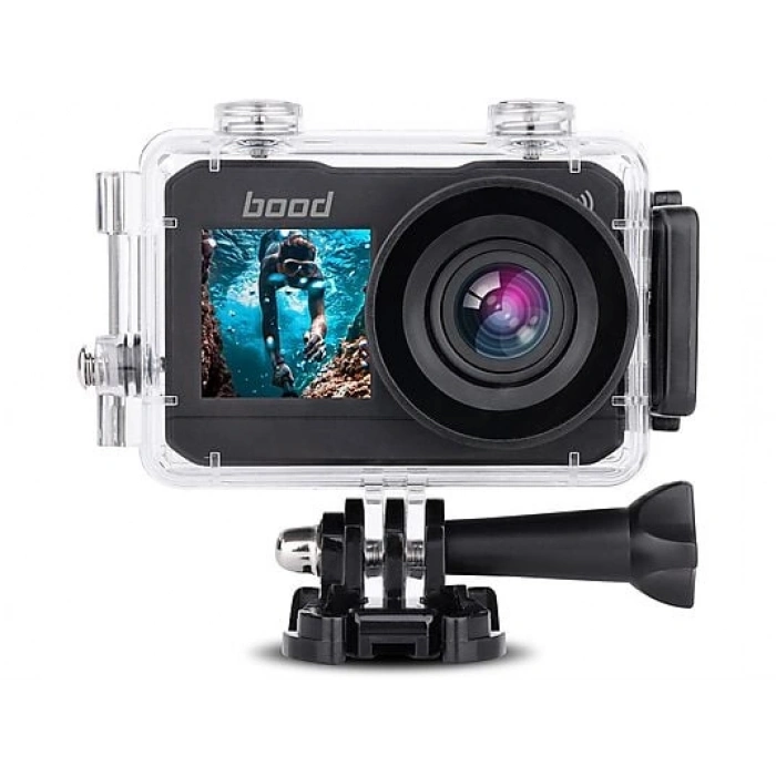 BOOD B-9A Çift Ekranlı 4K Aksiyon Kamera