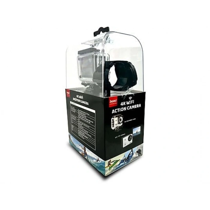 BOOD BD-8000 4K Wi-Fi Aksiyon Kamera