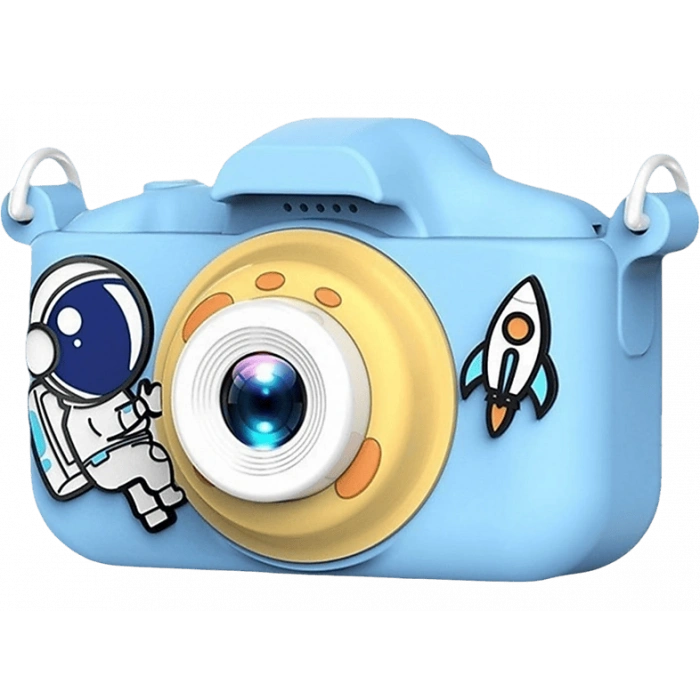 BOOD Çocuk Fotoğraf Makinesi Neon 02 Mavi