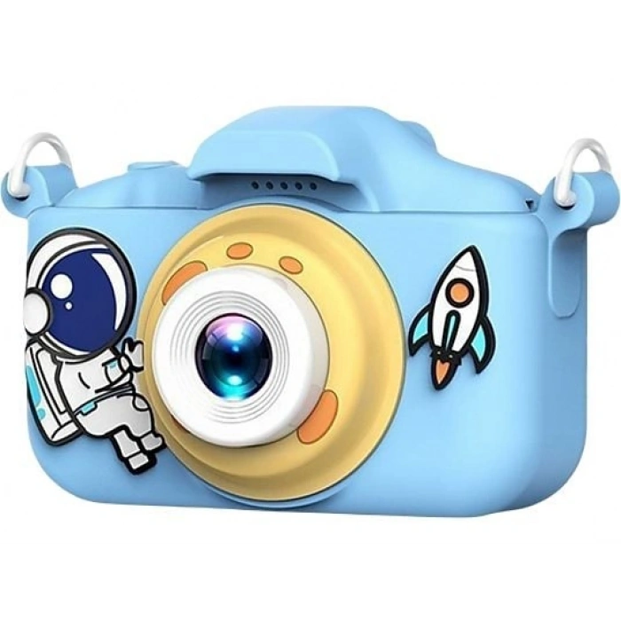 BOOD Çocuk Fotoğraf Makinesi Neon 02 Mavi