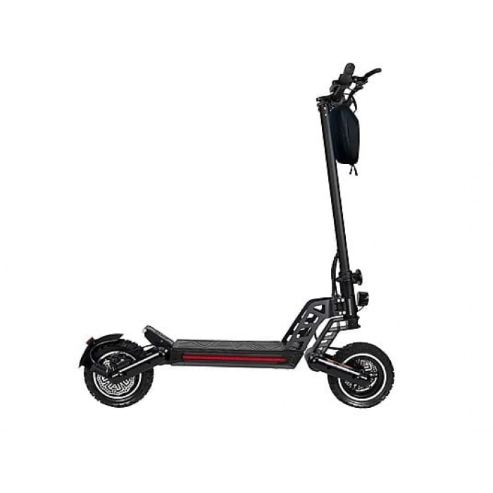 BOOD Kickscooter QR1200 1200 W 60 Km Menzil Elektrikli Scooter Siyah