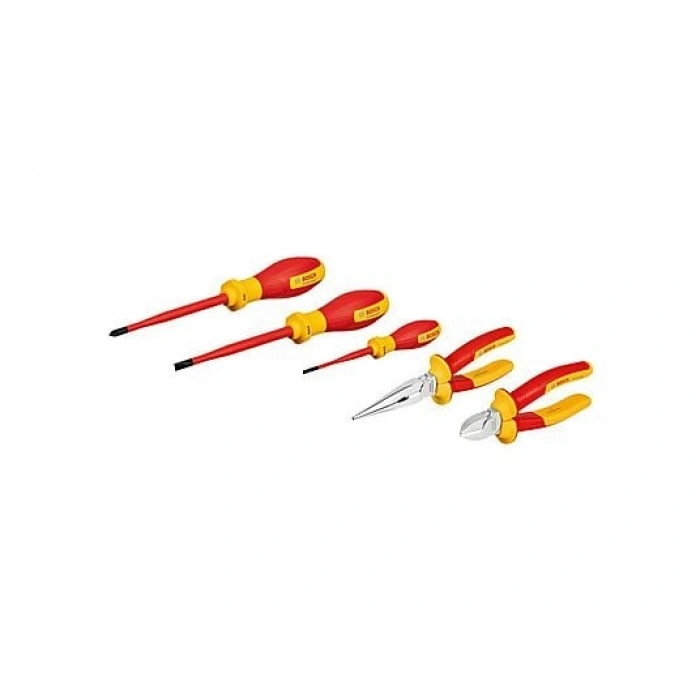 BOSCH 1600A02NG2 VDE Mixed Set 5 Parça El Aleti