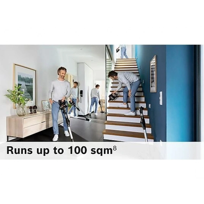 BOSCH BCS711XTR Unlimited 7 Şarjlı Süpürge Siyah