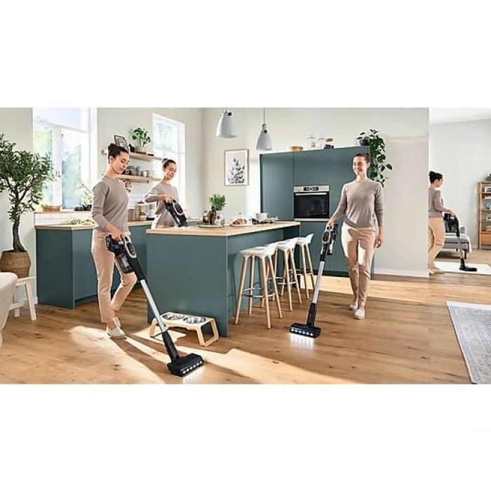 BOSCH BCS931GAC Şarjlı Dikey Süpürge Unlimited 9 Grafit