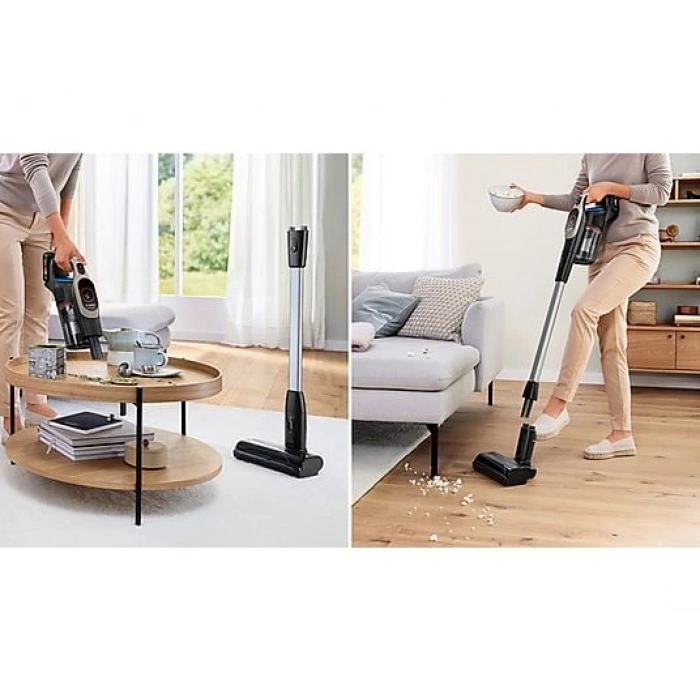 BOSCH BCS931GAC Şarjlı Dikey Süpürge Unlimited 9 Grafit