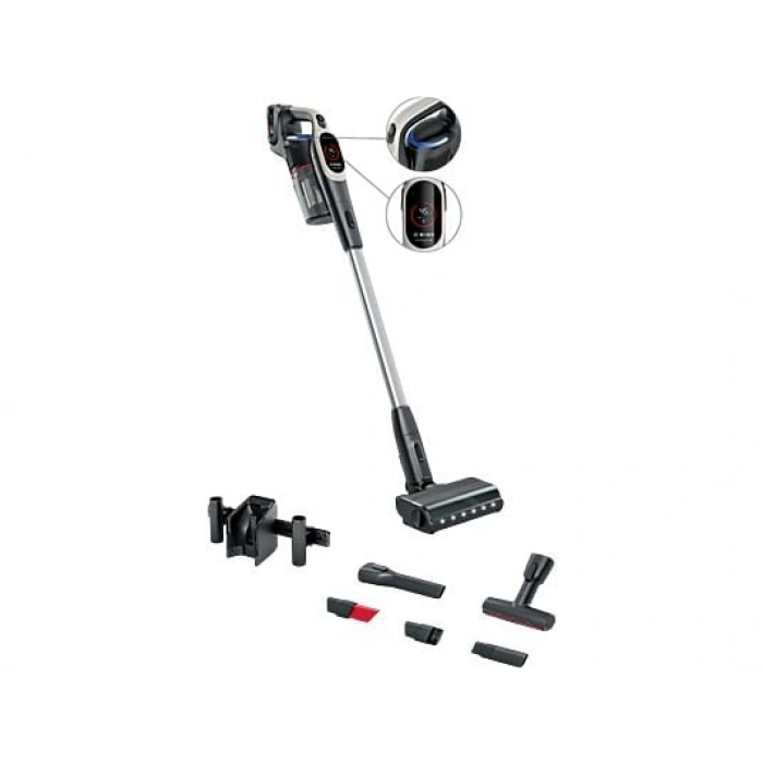 BOSCH BCS931GAC Şarjlı Dikey Süpürge Unlimited 9 Grafit