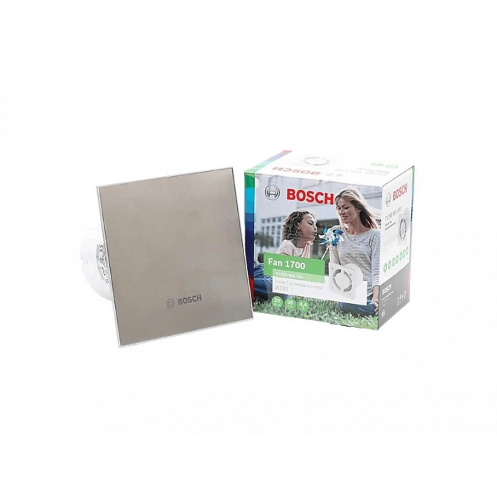 BOSCH Bosch F1700 WS DP100 95 M3H Inoks Sessiz Banyo Aspiratörü