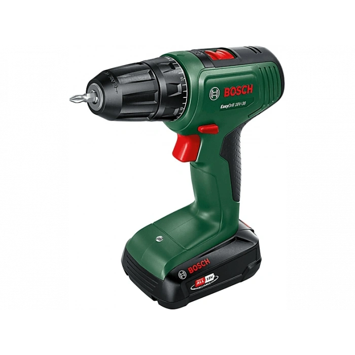 BOSCH EasyDrill 18V-38  (Tek Akü, 2,0 Ah) Akülü Matkap