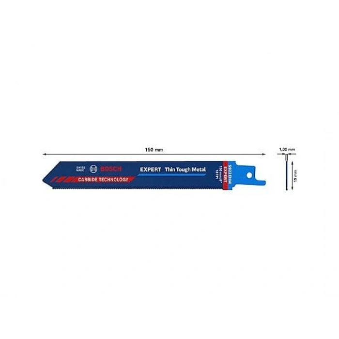 BOSCH EXPERT Thin Tough Metal S 922 EHM  1 parça - 2608900360 Panter Testere Bıçağı