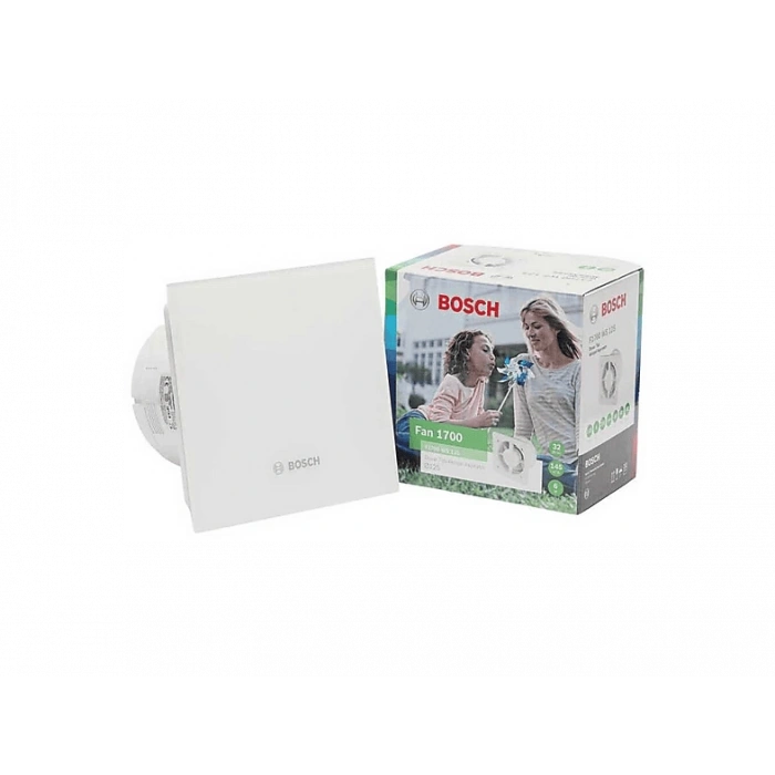 BOSCH F1700 DP125 145M3H Mat Beyaz Sessiz Banyo Aspiratörü