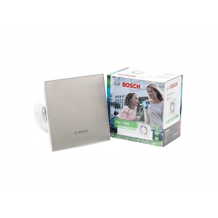 BOSCH F1700 WS DP125 145M3H Inoks Sessiz Banyo Aspiratörü