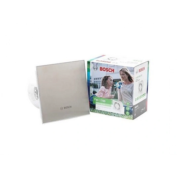 BOSCH F1700 WS DP125 145M3H Inoks Sessiz Banyo Aspiratörü