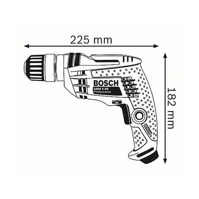 BOSCH GBM 6 RE 350W Darbesiz Matkap