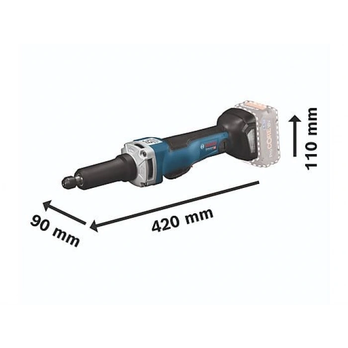 BOSCH GGS 18V-23 PLC Aküsüz Kalıpçı Taşlama Makinesi