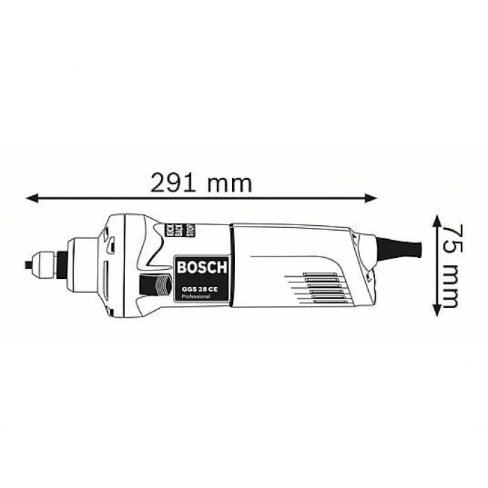 BOSCH GGS 28 CE 650W Kalıpçı Taşlama Makinesi
