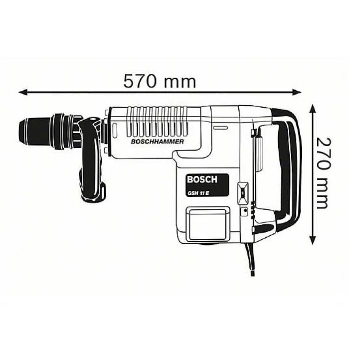 BOSCH GSH 11 E 1500 W Kırıcı