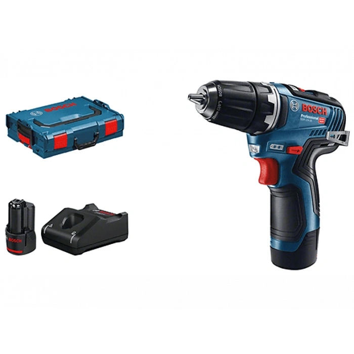 BOSCH GSR 12V-35 3Ah Çift Akülü Vidalama