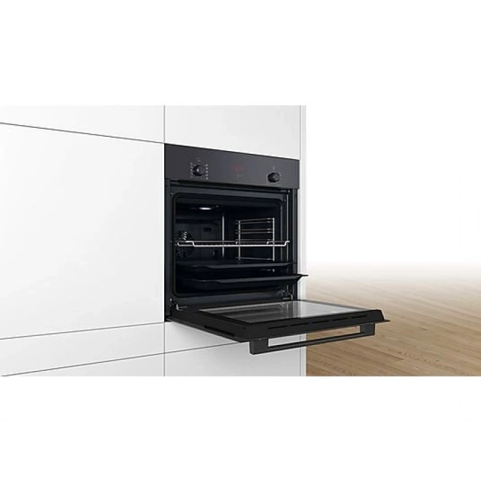 BOSCH HBF512BB1T 66 L Ankastre Fırın Siyah