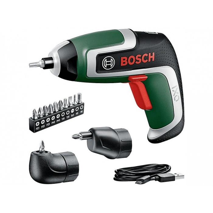BOSCH IXO7 3.6V (Eksantrik Açı ve Köşe Adaptörlü) Set Akülü Vidalama Makinesi