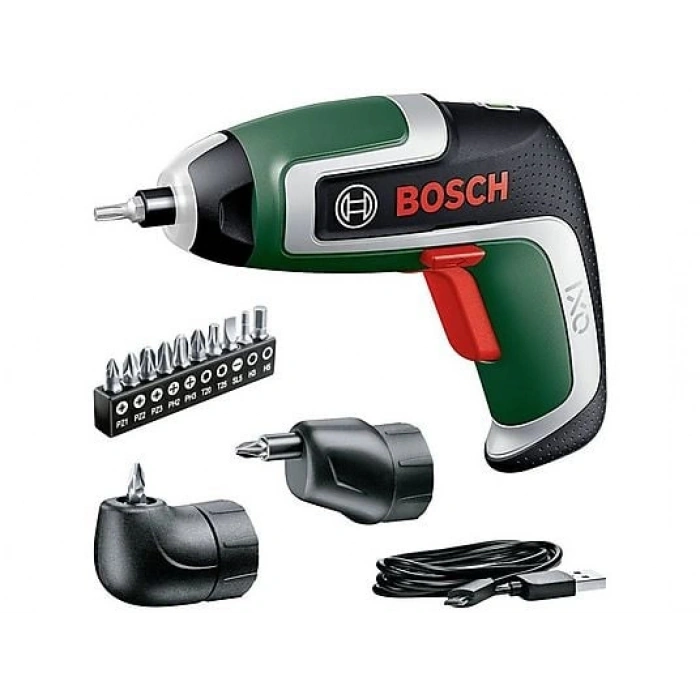 BOSCH IXO7 3.6V (Eksantrik Açı ve Köşe Adaptörlü) Set Akülü Vidalama Makinesi