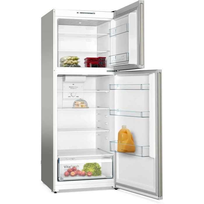 BOSCH KDN55NLE0N E Enerji Sınıfı 453 L Üstten Donduruculu No-Frost Buzdolabı Inox