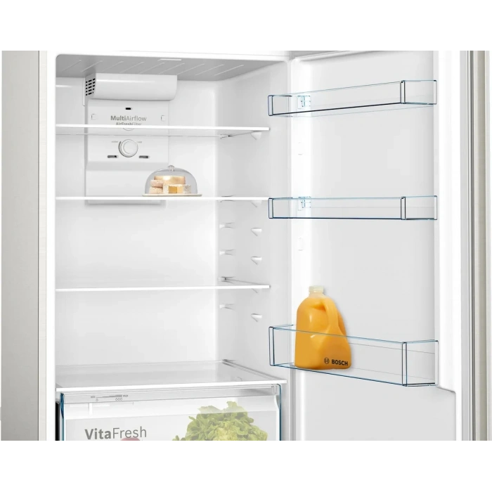BOSCH KDN55NLE0N E Enerji Sınıfı 453 L Üstten Donduruculu No-Frost Buzdolabı Inox