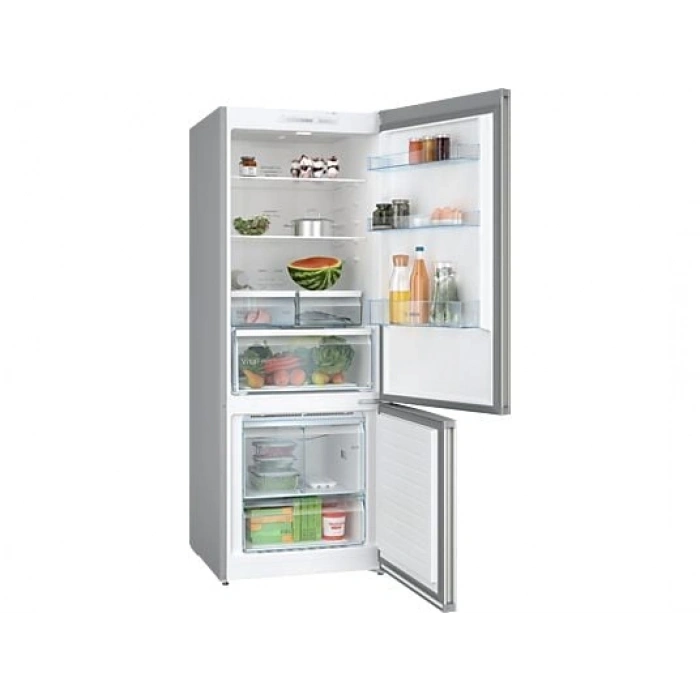 BOSCH KGN55VIE0N E Enerji Sınıfı 483 L Nofrost Alttan Donduruculu Buzdolabı Inox