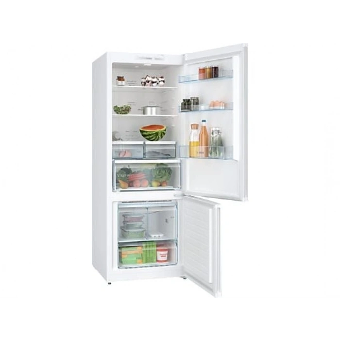 BOSCH KGN55VWE0N E Enerji Sınıfı 483 L Nofrost Alttan Donduruculu Buzdolabı Beyaz