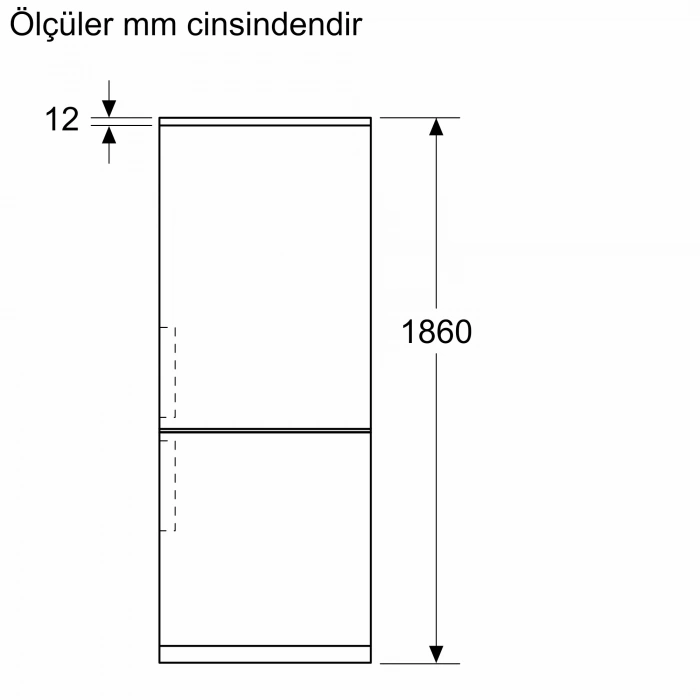 BOSCH KGP86FWC0N 624 L Alttan Donduruculu NoFrost Buzdolabı