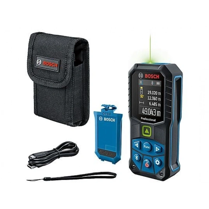 BOSCH PROFESSIONAL GLM 50-27 CG 0601072U01 Professional Li-Ion Yeşil Lazerli Uzaklık Ölçer