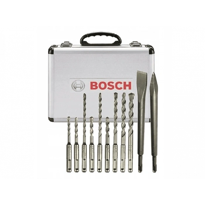 BOSCH PROFESSIONAL SDS-Plus 11 Parça Çantalı Uç ve Keski Seti
