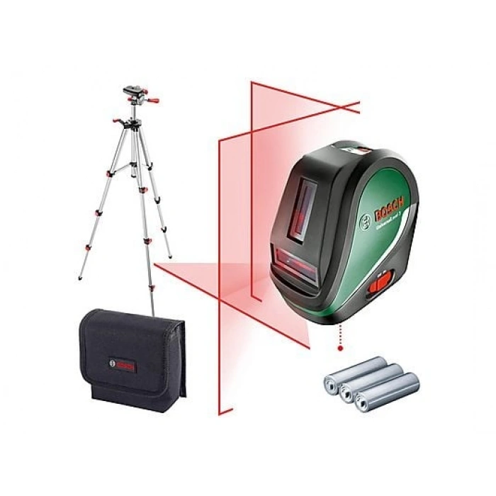 BOSCH Universal Level 3 Çapraz Çizgi Set Lazer Hizalama