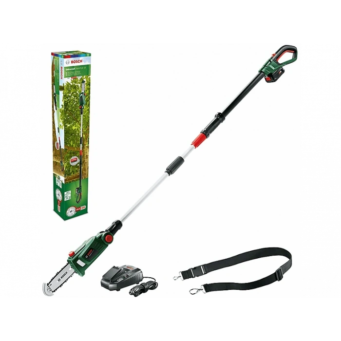 BOSCH UniversalChainPole 18 Teleskopik Tek Akülü 2.5 Ah Budama Testeresi