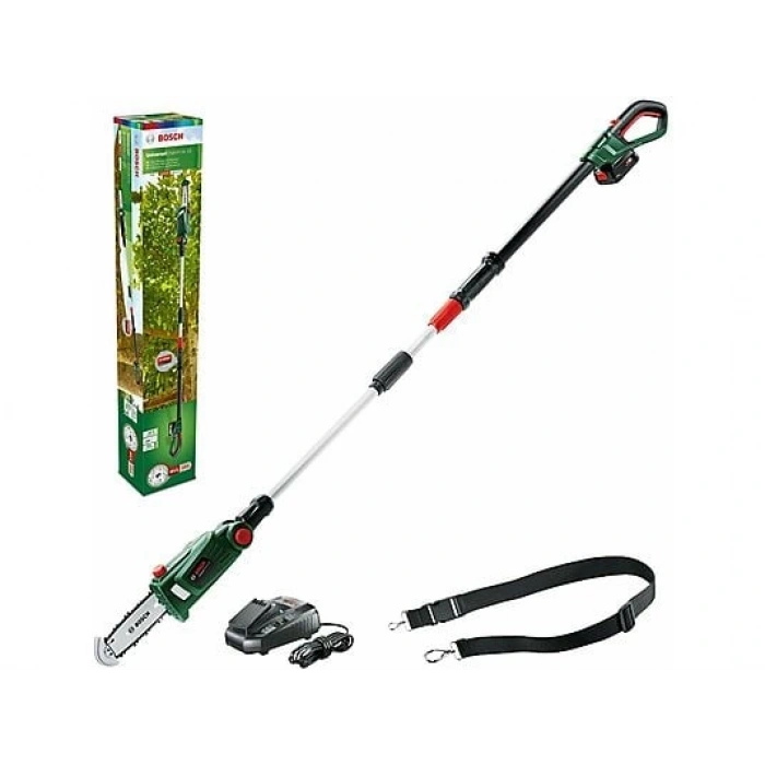 BOSCH UniversalChainPole 18 Teleskopik Tek Akülü 2.5 Ah Budama Testeresi