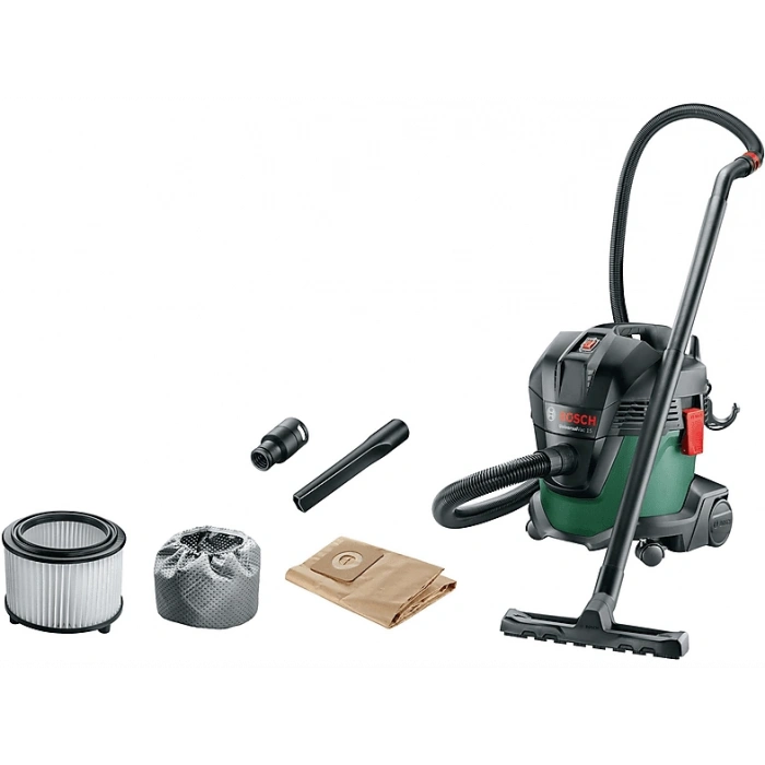 BOSCH UniversalVac 15 1500 W Islak Kuru Süpürge Yeşil