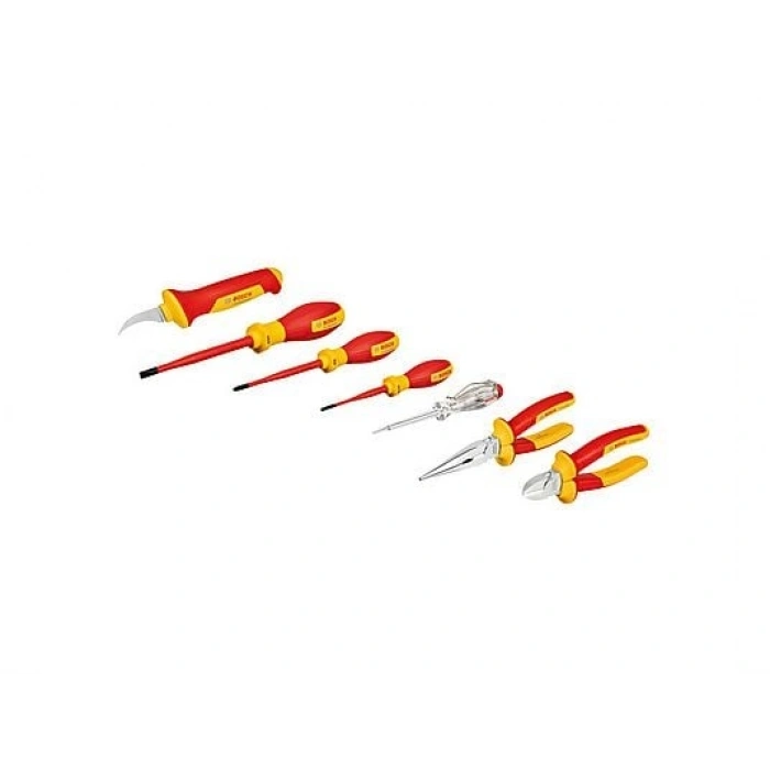 BOSCH VDE Karışık 7 Parça - 1600A02NG3 El Aleti Set