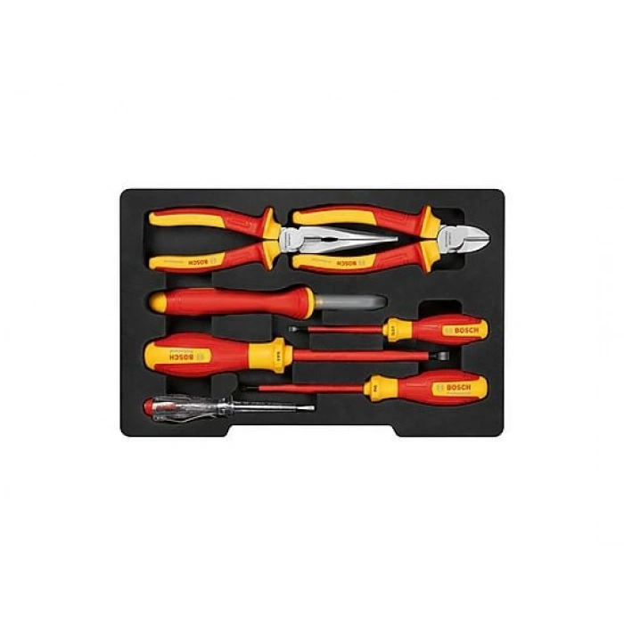 BOSCH VDE Karışık 7 Parça - 1600A02NG3 El Aleti Set